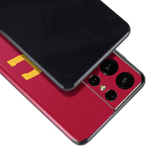 University of Southern California USC Trojan Logo Galaxy S21 Ultra 5G Skin